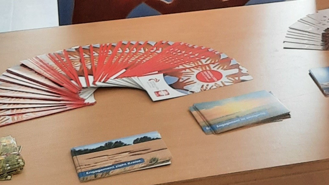 Stand des Freiwilligenzentrums BONUS Göttingen | Foto: Caritas