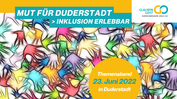 Inklusion und Mut: Themenabend am 23. Juni 2022