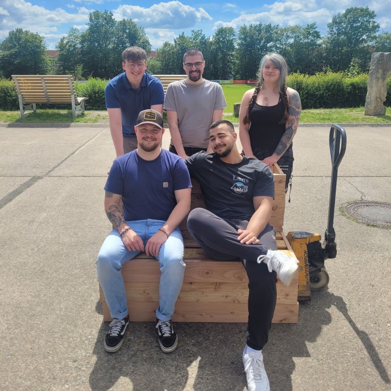 Gruppenfoto der Arineo-Azubis. | Foto: Lars Willmann