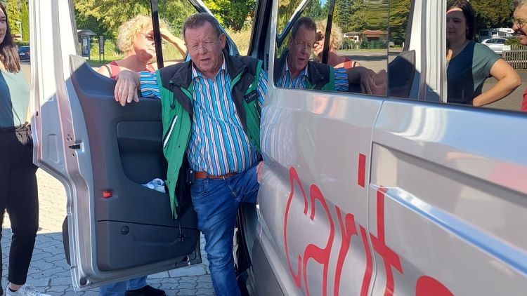 Fahrsicherheitstraining / Eco-Safety-Training der Caritas Südniedersachsen. | Foto: Regina Schmidt