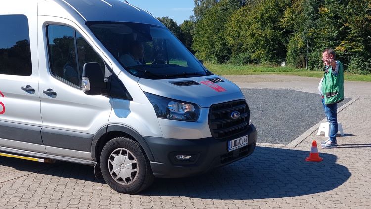 Fahrsicherheitstraining / Eco-Safety-Training der Caritas Südniedersachsen. | Foto: Regina Schmidt