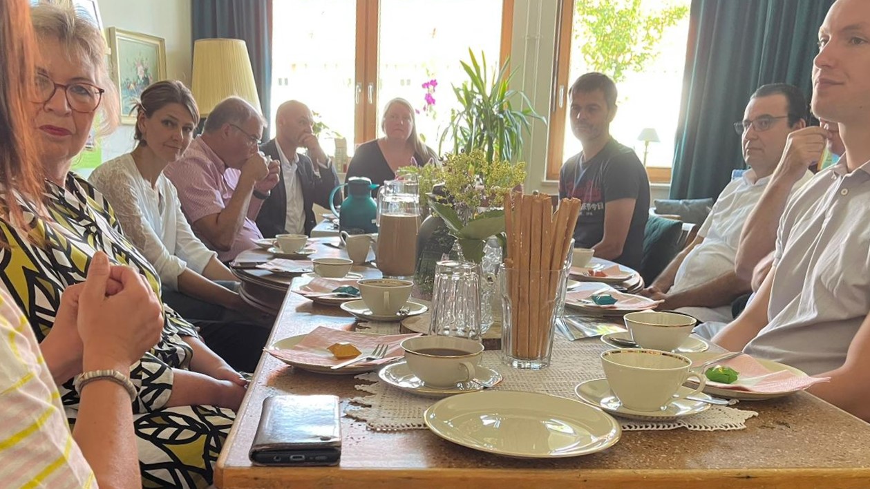 Besuch von Land und Landkreis beim GWA-Projekt in Duderstadt